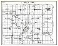 Codington County, Eden, Dexter, Germantown, Leola, Phipps, Graceland, Richland, Elmira, Watertown, South Dakota State Atlas 1930c